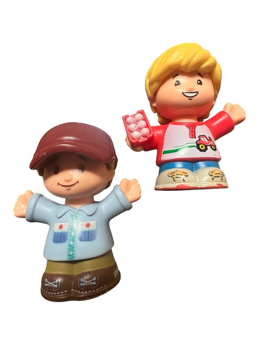 Fisher Price Farmer Eddie - Blonde & Brown-Haired Characters Action Figures